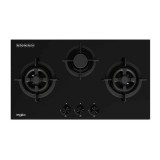 Whirlpool GWG8830LS (LPG) 3-Burner Tempered Glass Gas Hob